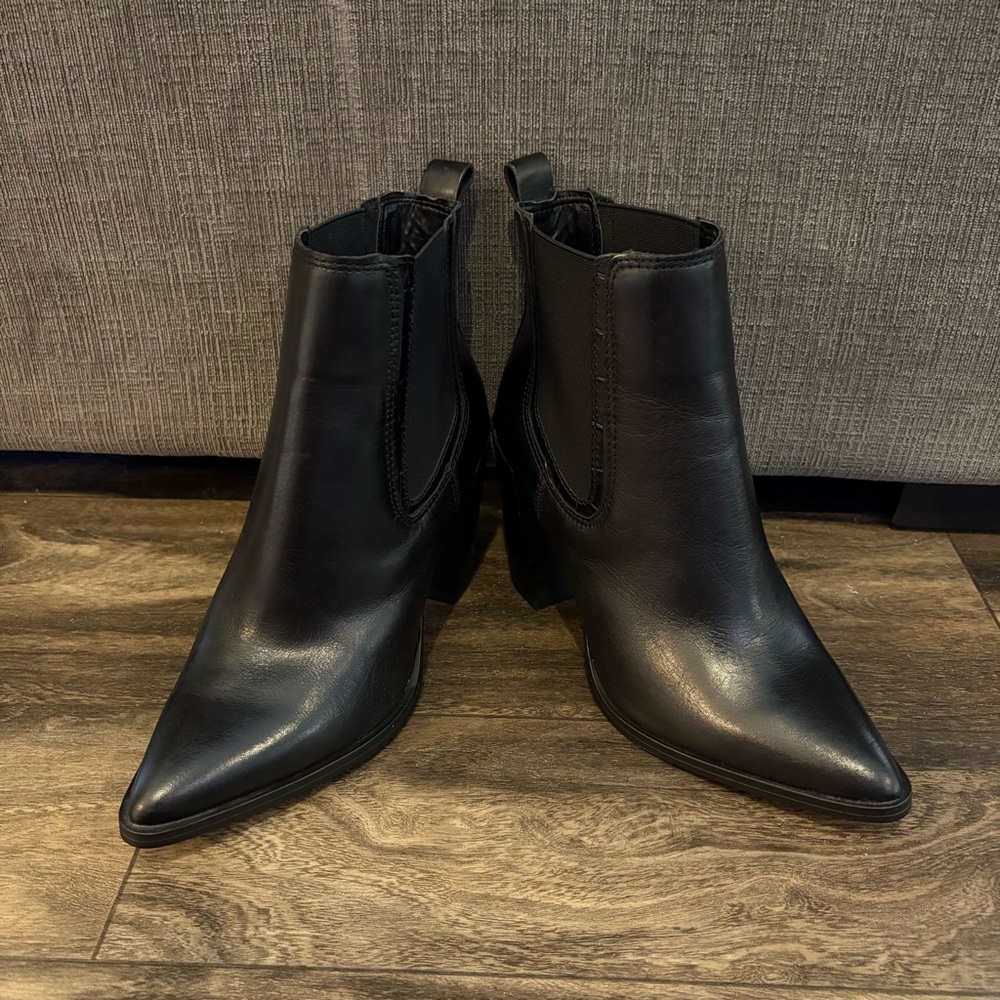 Vince Camuto Black Ankle Booties